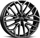 GMP MATERIA BLACK DIAMOND 8.5x20 5/120 ET59 CB63.4
