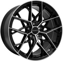 ROMAC VORTEX GLOSS BLACK / POLISHED 8x19 5/108 ET42 CB73.1