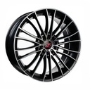 BARZETTA MAGNIFICO BLACK POLISHED 8x18 5/100 ET35 CB66.6