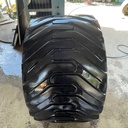 600/50R22.5 159D BKT Flotation Radial FL 639 Käytetty rengas DOT-17 14mm  (Korjattu, Asennus sisärenkaalla)