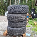 255/65R17 114T Xl Continental IceContact 2 Käytetty nastarengas 6-7mm DOT-15