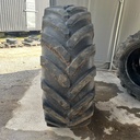 620/75R34 170A8 Michelin Mega X BIB Käytetty rengas 33mm DOT-04  (Paistokorjattu, Asennus sisärenkalla)
