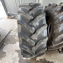 480/65R28 136D Continental Contract AC65 Käytetty rengas 30mm DOT-08 Tubeless (Paistokorjattu)