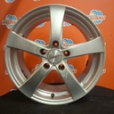 Käytetty DEZENT vannesarja 5x120 ET 35 KR 72,6 7.5x17"