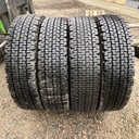 9.00R20 14PR Bridgestone W970 Käytetty KA-rengas All-Position 15-17mm DOT 09-14