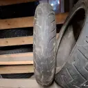 120/70ZR17 M/C 58W Metzeler Sportec M7 Käytetty MP-Rengas 1,5mm DOT-17