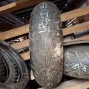 180/55R18 M/C 74W Shinko Stealth Käytetty MP-Rengas 4mm DOT-12