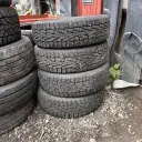 185/65R15 92T Cordiant Snow Cross Käytetty nastarengas 9mm DOT-19