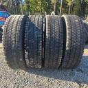 10.00R20 14PR BRIDGESTONE W990 Käytetty KA-rengas veto DOT-14 8mm (sisältää sisärenkaat ja vannenauhat)
