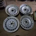 Käytetty Peltivanne 6x114,3 ET45 KR66,1 7x16"