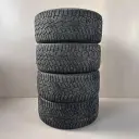 245/45R17 99T XL Continental IceContact 2 Käytetty nastarengas 5-6mm DOT-15