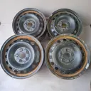 Käytetty Peltivanne 5x112 ET60 KR66,6 6,5x16"