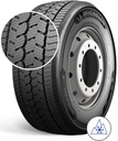 385/65R22.5 160K MICHELIN X MULTI GRIP Z AS VG