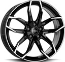 RIAL LUCCA DIAM BLACK POL 7.5x17 5/112 ET45 CB70.1